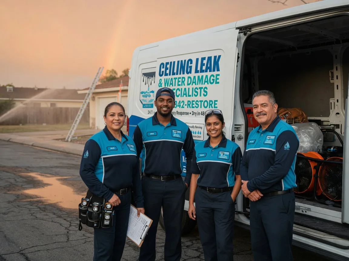 Ceiling Leak Cleanup company in Avoca, MN